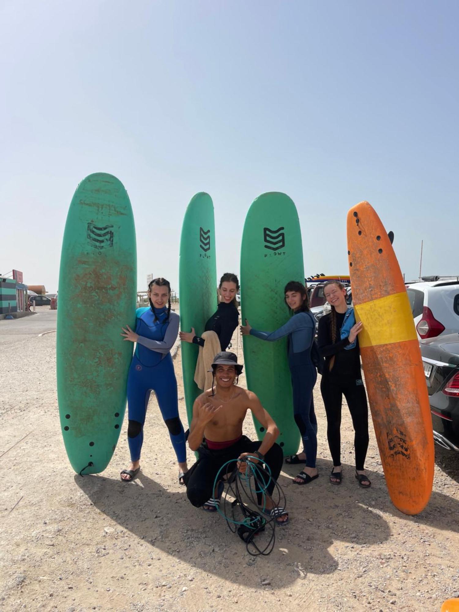 Berber Waves Surf House Hostel Tamraght Ngoại thất bức ảnh